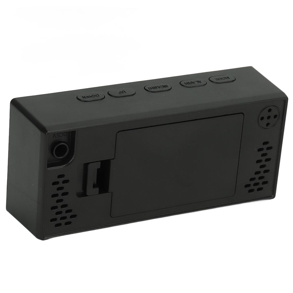 Mirrored Digital Alarm Clock Smart Light Sensing LED Display Digital Smart Clock with Two Display Mode Snooze Function