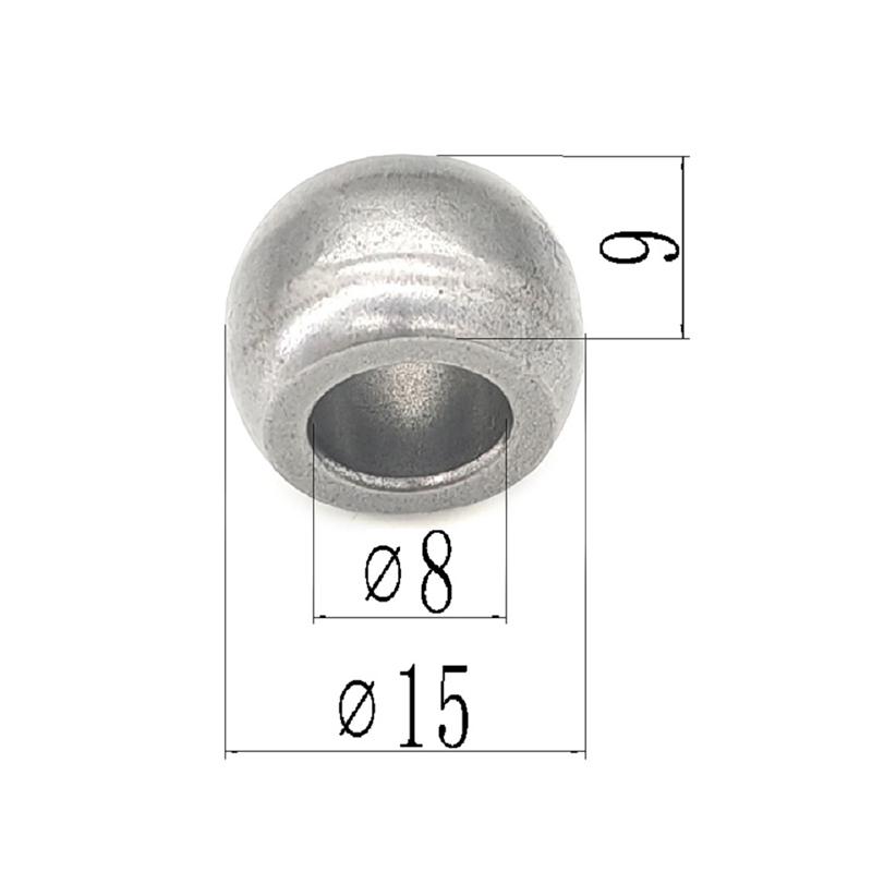New8*15*9 Zc0001 Oil-Bearing Bearing For Juicer Oil-Bearing Bearing For Car Copper-Based Iron-Based Powder Metallurgy Bushing