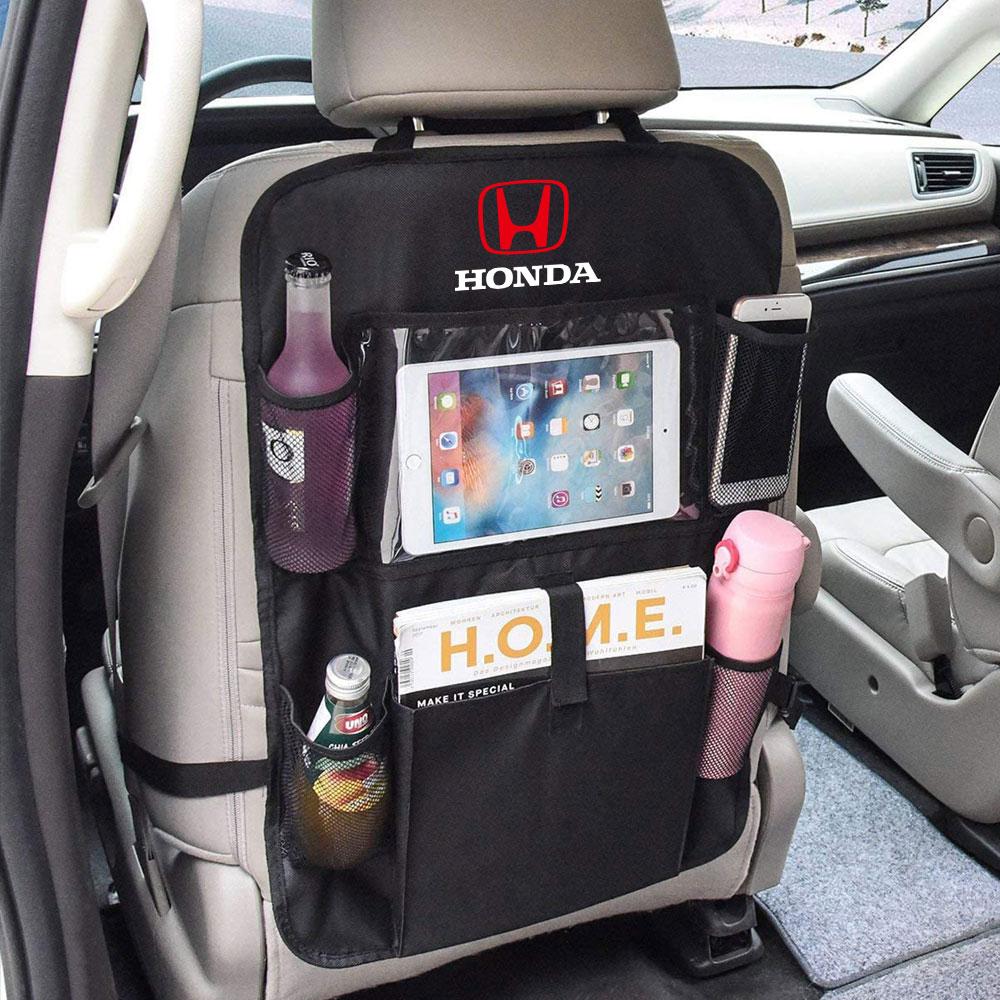 Hanging Car Seat Back Storage Bag Organizer Oxford Cloth Stowing Pocket For Honda CIVIC Insight Accord Fit Jazz CITY CRV Odyssey