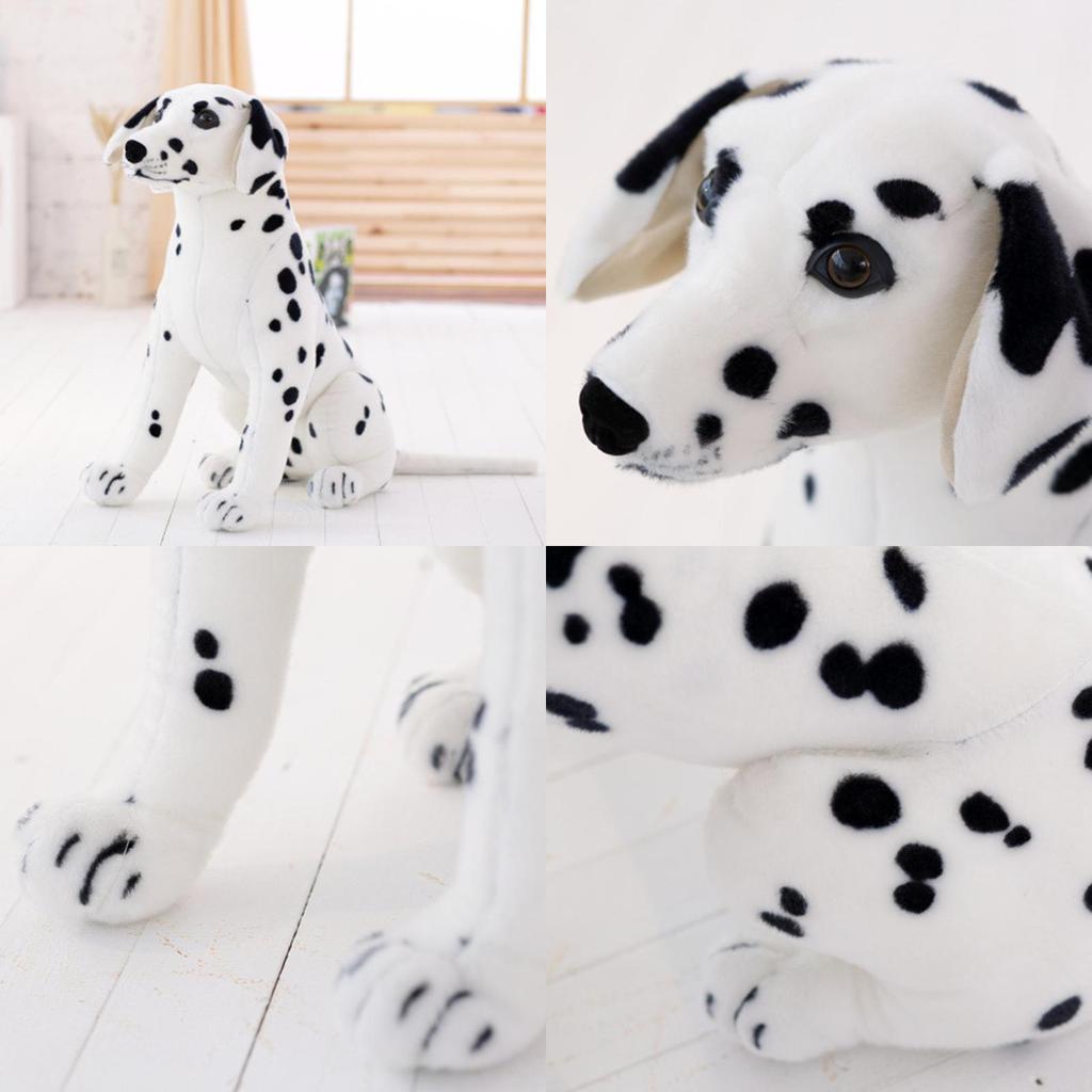 Lebensechtes Stofftier Hund Plüschtier 50cm Stehender Hund Weich und Gemütlich Kindergeschenk