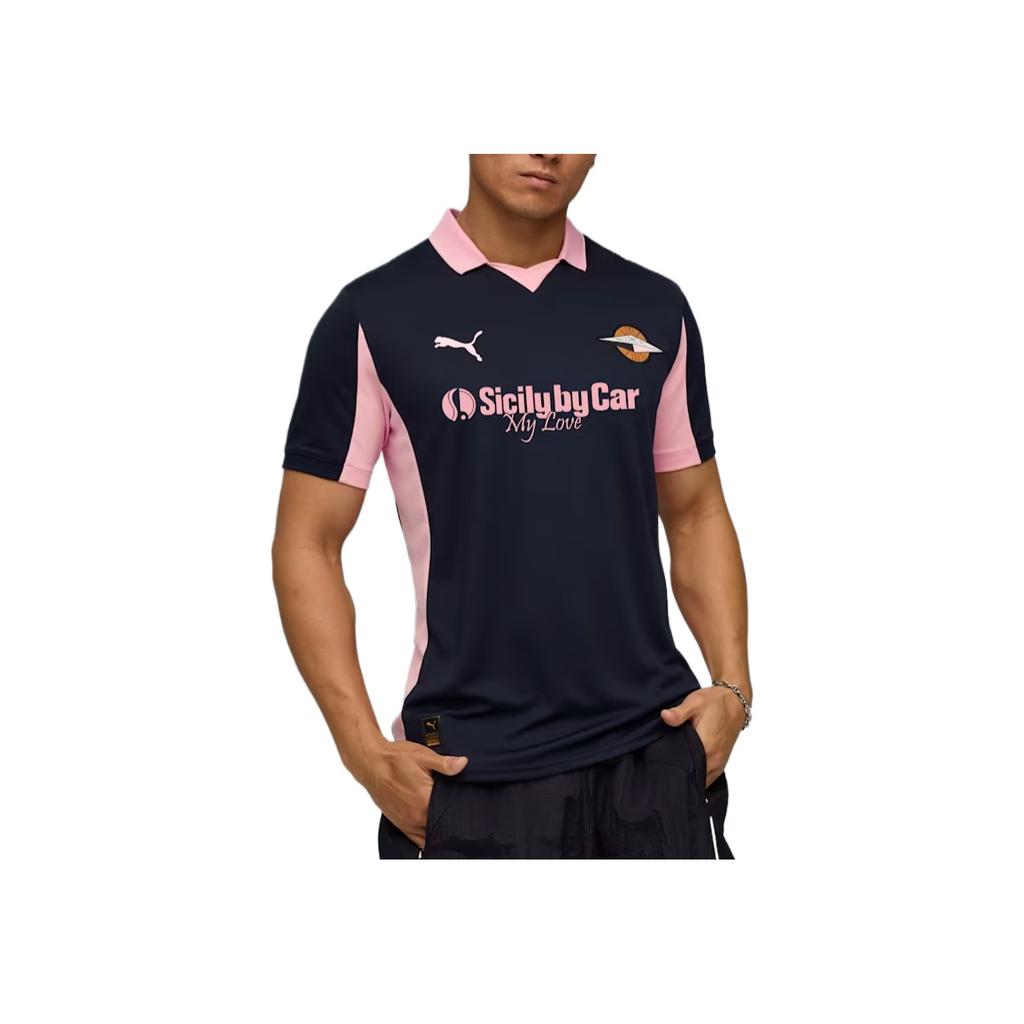 Puma Palermo Wyjazdowy Seria Drycell Odprowadzający Wilgoć Przyjazny dla Skóry Wszechstronny Modny Koszulka Piłkarska Męska koszulka 782853-02