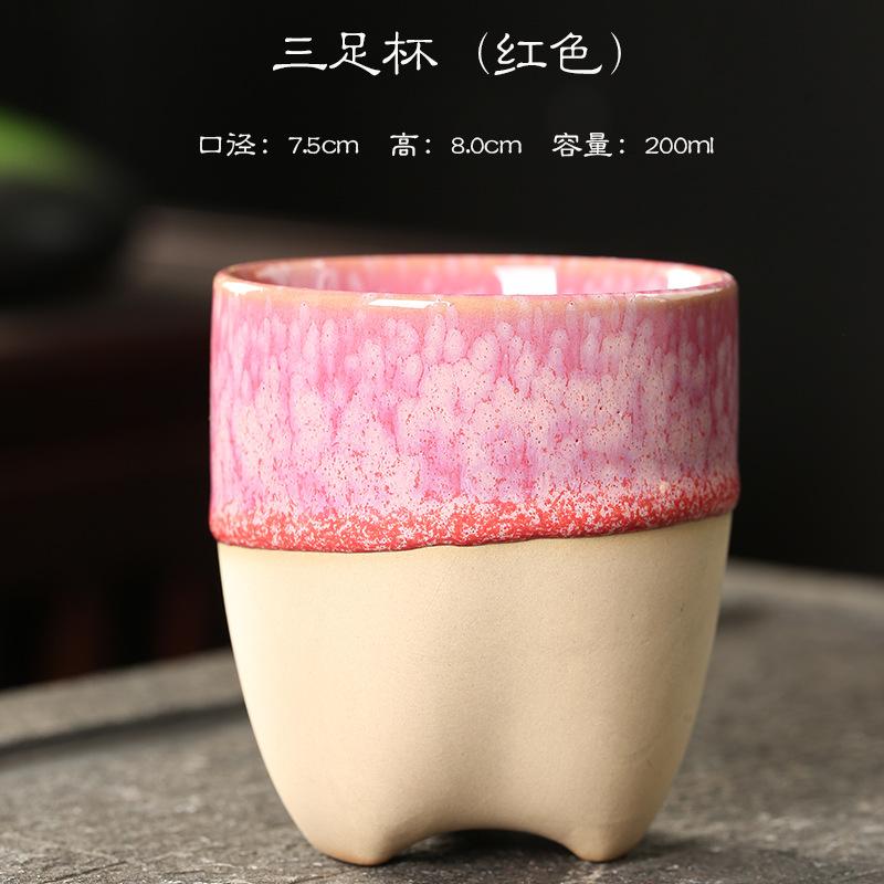 200ML Japanese Style Ceramic Coffee Cup Creativity Retro Kung Fu Tea Cups Single Pottery Drinkware Tableware Water Mugs New