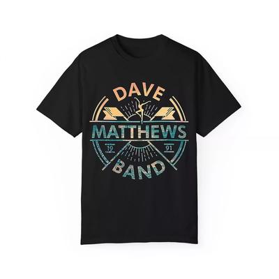 NY Dave Matthews Musik Konsert T-shirt Bomull Alla storlekar Unisex HRO47 Unisex T-shirt