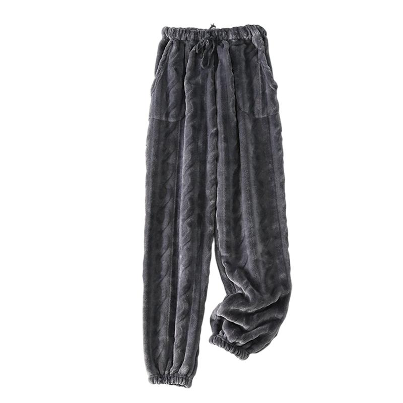

Women s Fashion Fleece Line Thickened Long Pajama Pants XL