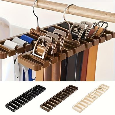 Multifunctional Belt Organizer Tie Rack Belt Rack Clothes Rack Wardrobe Organizer Tie Scarf Holder Scarf Holder
