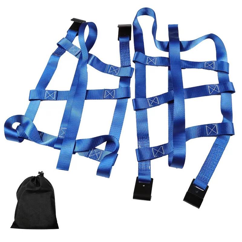 

Trailer Basket with Tire Straps