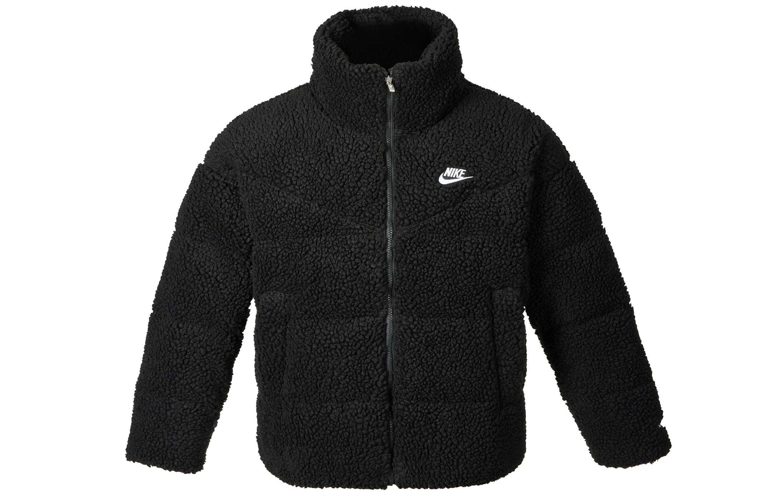 Nike Velvet Jackets Women s Black Hooded Moderate DV6676-010 S