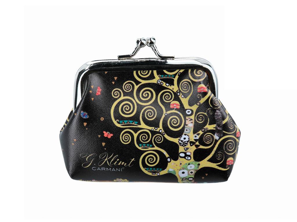 Small Coin Pouch Gustav Klimt Tree of Life Carmani Gift