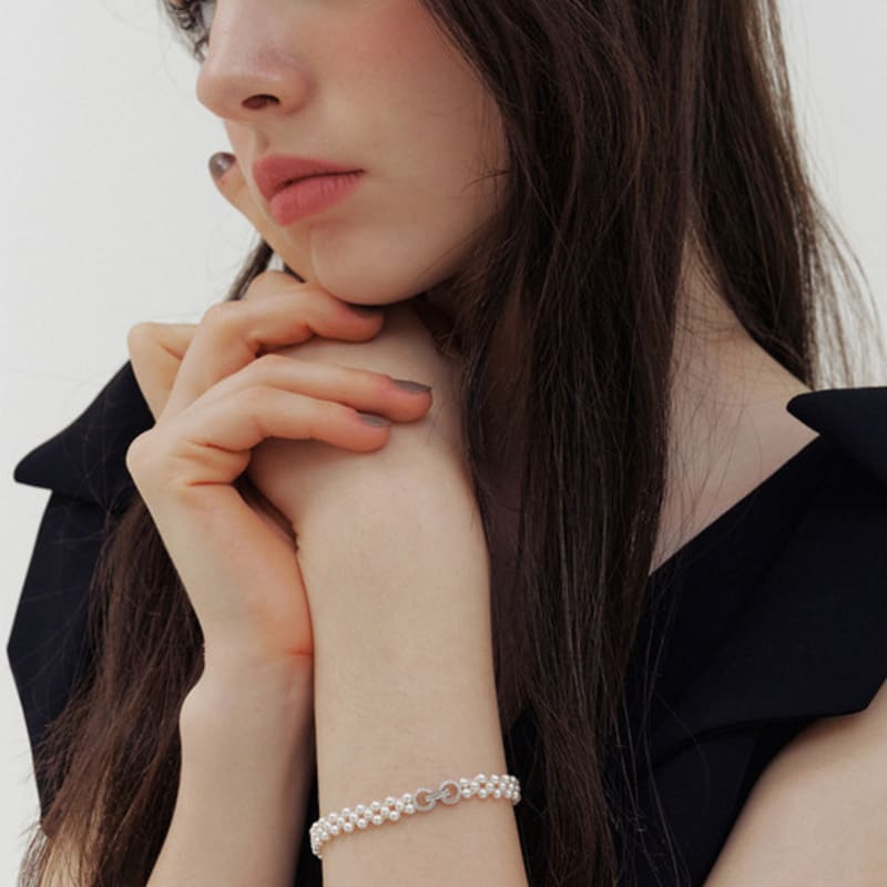 KINDABABY Pearl Bangle (925 Silver)