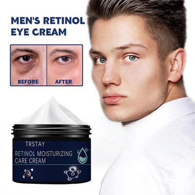 O creme para os olhos Cool and Soft da Men's aperta a pele, é refrescante e não resseca, além de hidratar a pele