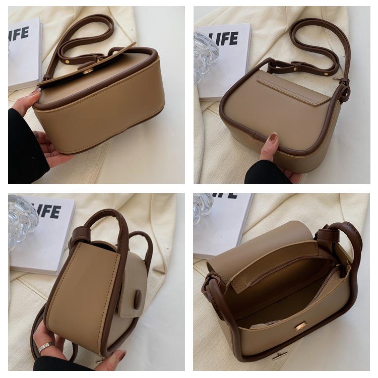 Mini Cute Solid Color Unisex Single Shoulder Crossbody Bag for Summer