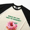 Seupeullaesikodeu Raglan Long Sleeve Cream - Dessert Donut