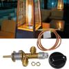Regulator de flacără pentru gaz GPL/Propan, Valvă de control siguranță, Cu termocuplu, Accesorii sistem control temperatură casnic