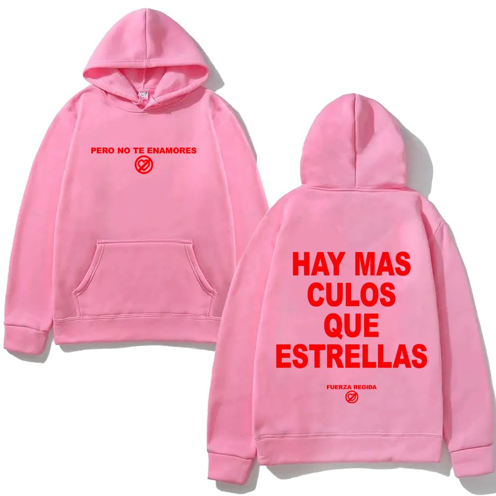 FUERZA REGIDA NEW TOUR Hoodie Graphic Print Punk Sweatshirt YOUR HOMETOWN TOUR 2025 Popular Clothing Sudaderas Unisex Pullovers