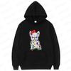 Funny French Bulldog Dog E Christmas Hoodies Woman Y2K