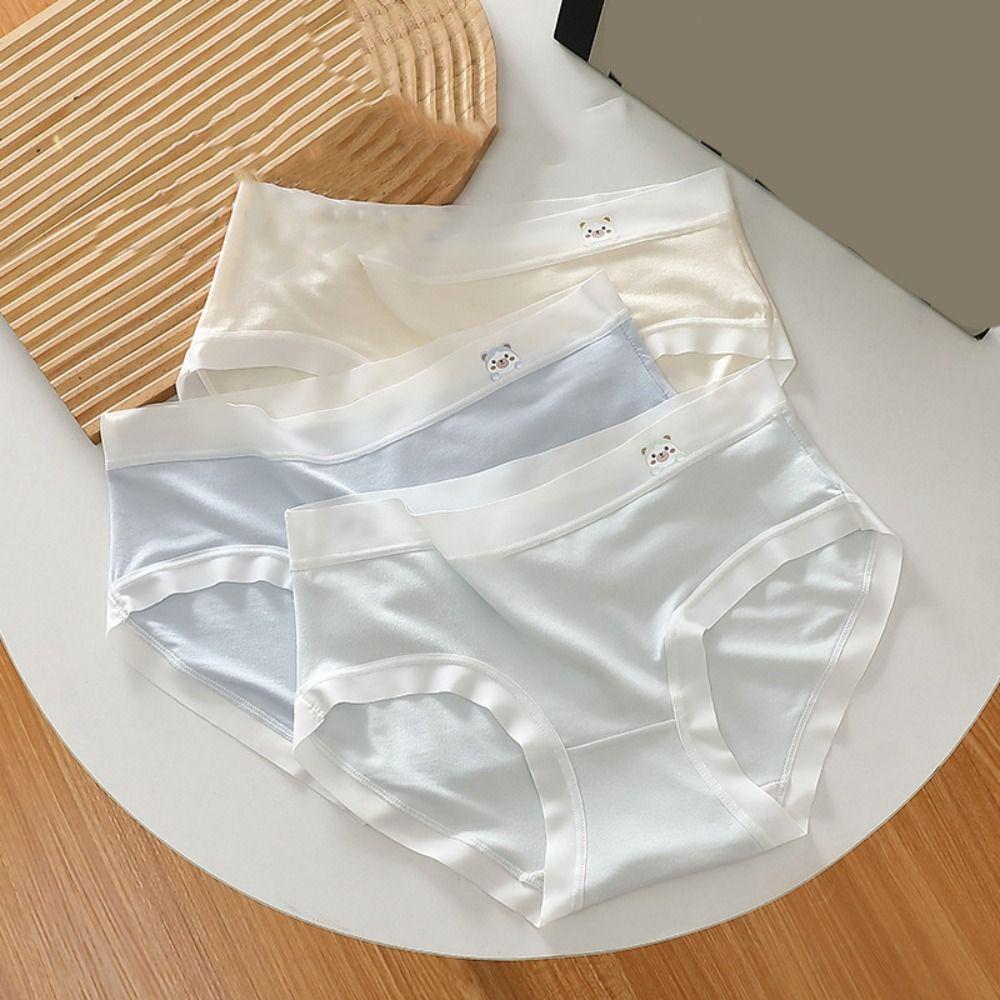5PCS Cute Seamless Briefs Underwear Bear Underpants Fashion Panties for Women  Gifts