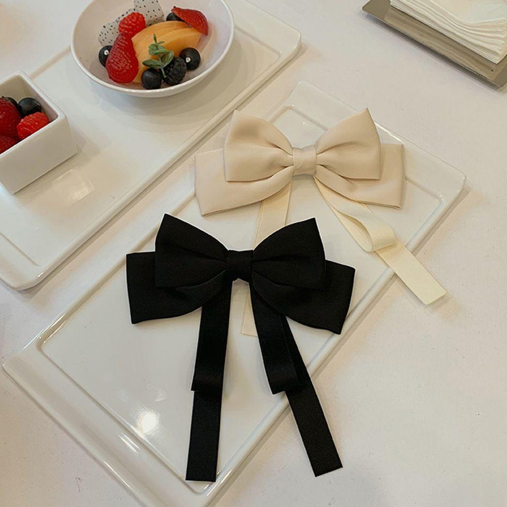 Tassel Bow Hair Hook For Girls Women Hair Clips Korean Barrettes Hairpins Ponytail Holder Buckle