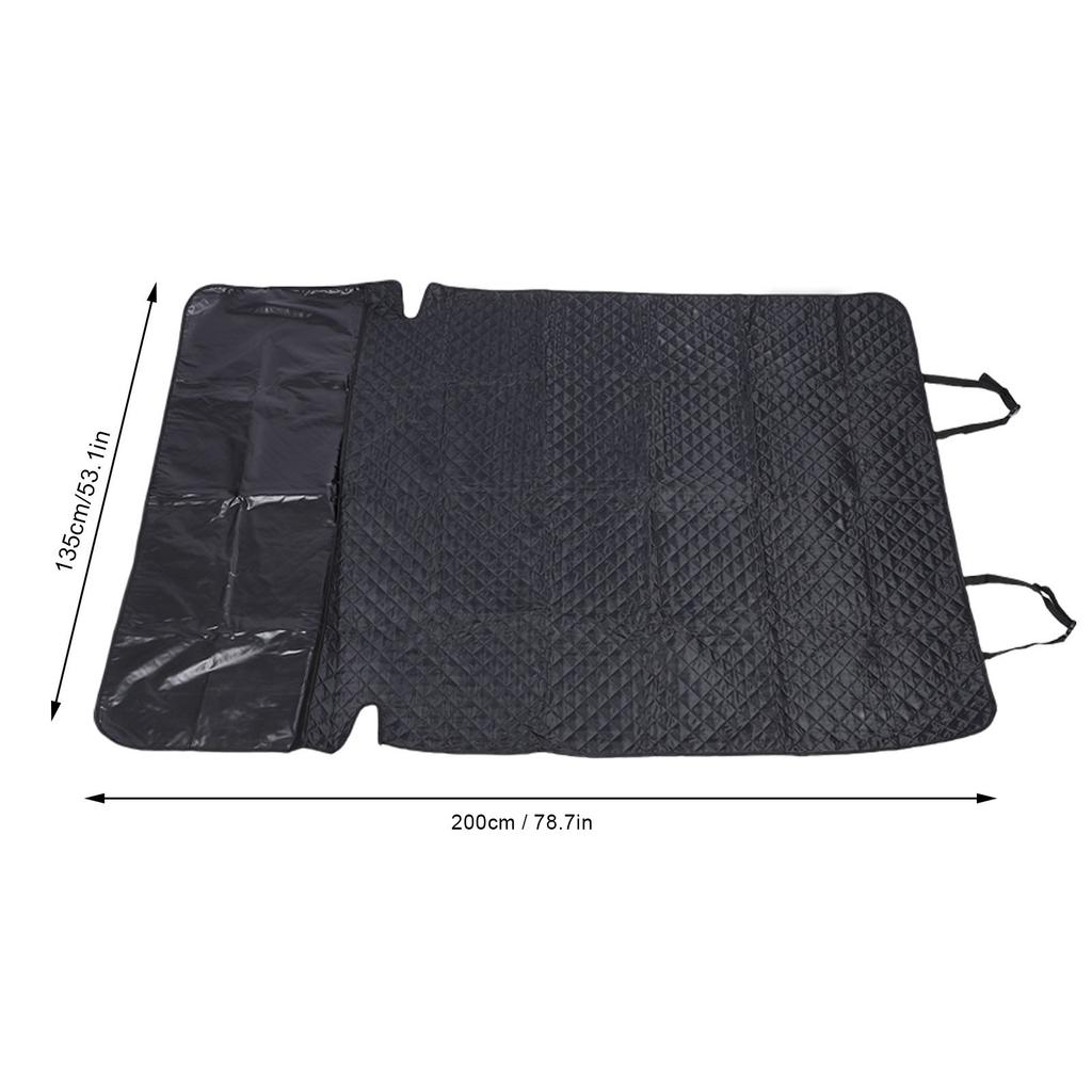 Dog Car Seat Cover Rain Proof Oxford Cloth Soft Comfortable Car Pet Trunk Protector Car Dog Seat Mat for Travel