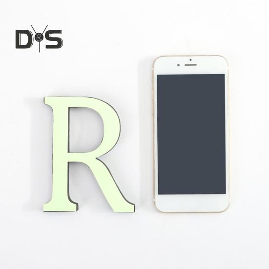 Letters Wall Sticker Home Decoration Luminous Letter Sticker Peel And Stick Wall Art Alphabet Sticker for Living Room Bedroom