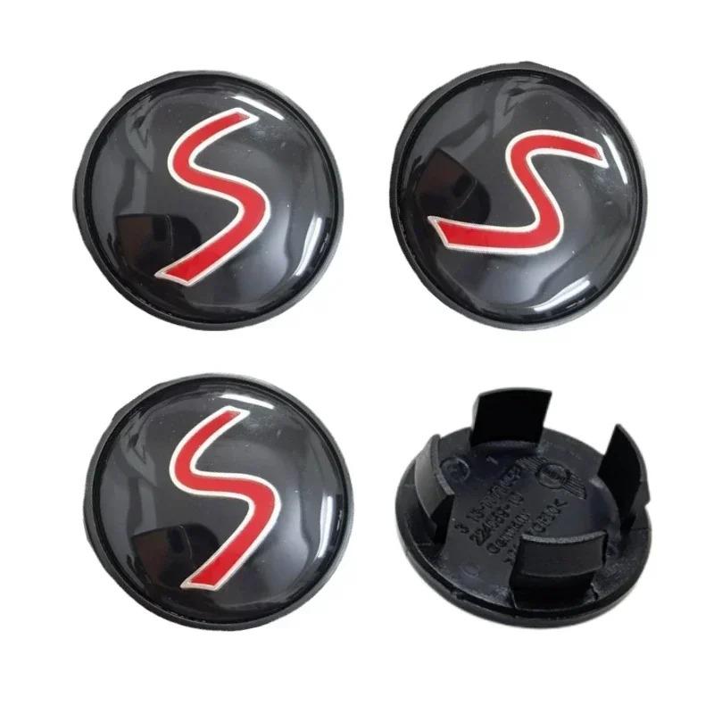 54MM für MINI Coopers R50 R52 R53 R55 R56 Radnabenkappen Abdeckung Dekoration Auto Styling Reifenabdeckung Außenzubehör ksgbw33