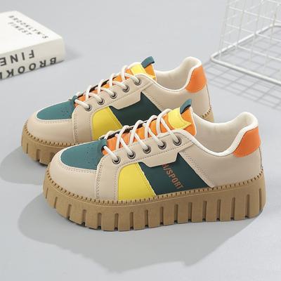 Baskets à plateforme pour femmes à la mode, chaussures de sport de printemps pour la course à pied, tennis, chaussures vulcanisées pour femmes, chaussures d'entraînement pour femmes