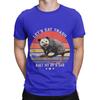 Let Eat Trash Get Hit By A Car Vintage Opossum Graphic 100 Cotton TShirt Possum Tops Tees For Unisex