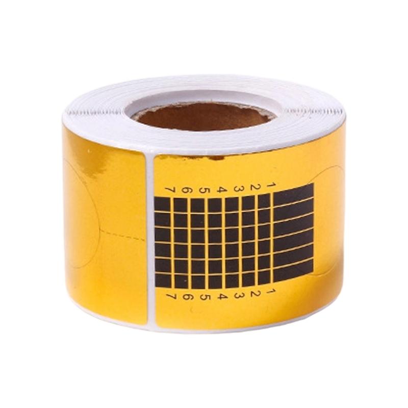 

Quick Application Nail Extension Kit Rectangular Design Clear Coated Paper For Home Salon Efficiency