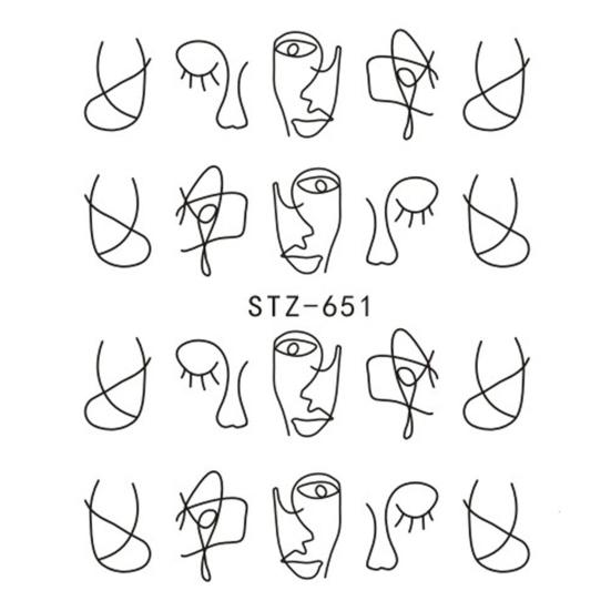 

DIY наклейки для ногтей с животным принтом дизайн ногтей модный косметический аксессуар для декора маникюра 1