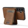 LC.IMEEKE L3 For Samsung Galaxy S25 FE Magnetic Case Detachable Card Holder Leather TPU Mobile Cover