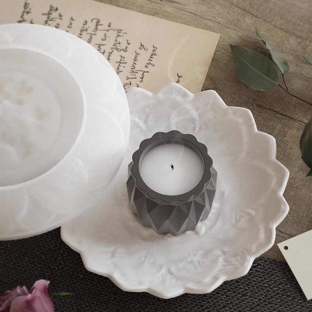 Handmade Silicone Coaster Mold Irregular Tray Mold Epoxy Resin Storage Plate Mould Stylish Home Decoration Accessory