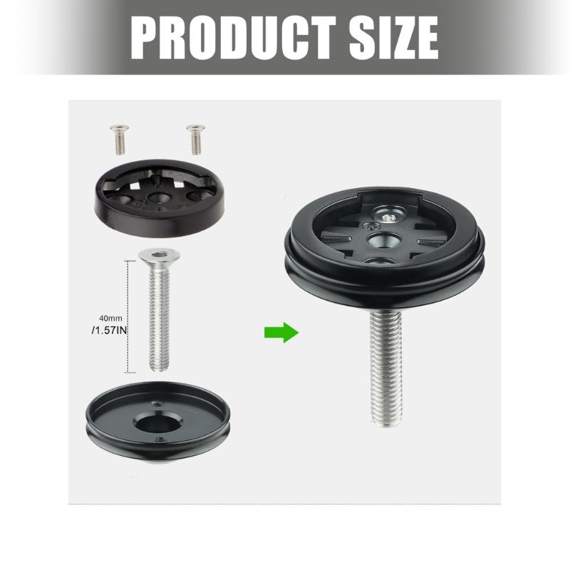 High Strength Bicycles Computer Holder Stem Top Cap Replacement Stopwatch Bracket Fixing Base Cycling Accessories