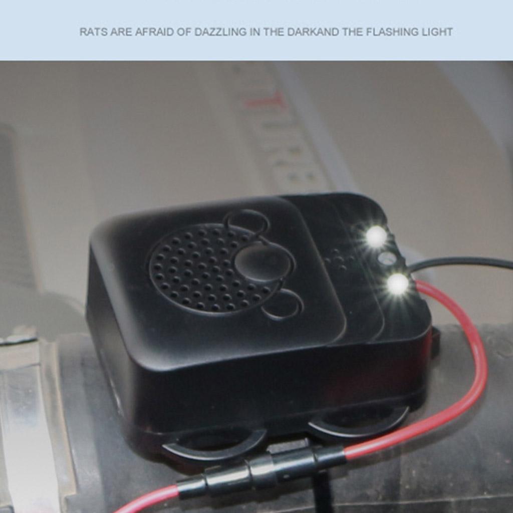 Ultrasonic Mouse Repeller Deterrent Rat Pest Rodent For Car Engine Protector