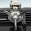 Car Air Freshener Vent Clip Pilot Car Diffuser Freshener Portable Airplane Shape Car Aromatherapy For SUV Truck