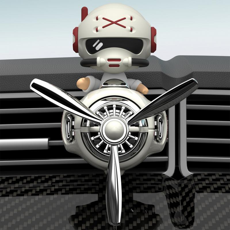Car Air Freshener Vent Clip Pilot Car Diffuser Freshener Portable Airplane Shape Car Aromatherapy For SUV Truck