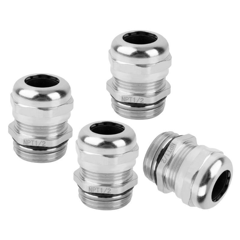 3pcs Erosion Resistant Cable Connector Quick Install Waterproof Fitting for Commercial Building Electrical Projects