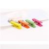 25pz Mini Clip Foto Legno Colorato Naturale Molletta Carta Memo Molletta Vestiti Legno Fai da Te Cancelleria Natale Festa di Matrimonio Decorazione Casa