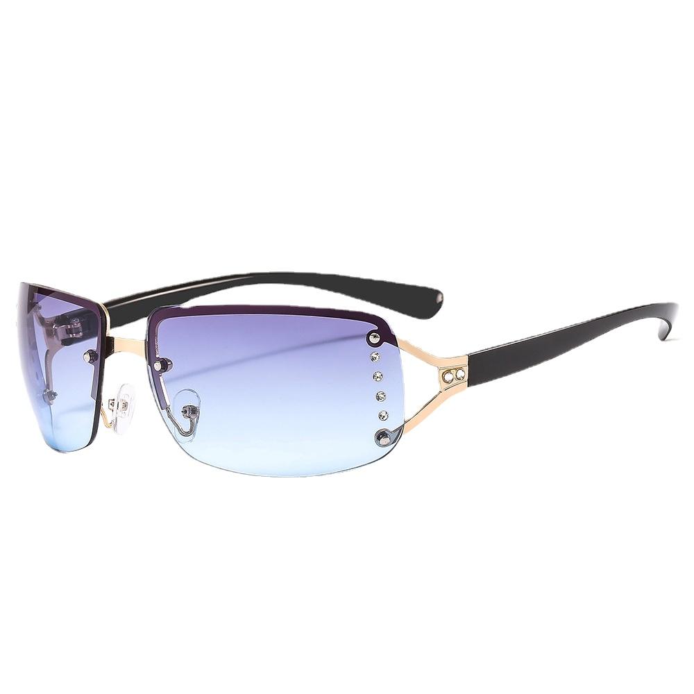 

New Boundless Sunglasses Luxury Man Sun Glasses Women Brand Designer Eyewear Uv400 Goggles As shown in figure