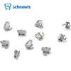 80Pcs/20Sets Schnawis Dental Orthodontic Buccal Tubes Bondable 1st Molar Bondable Convertible 0.022 0.018 MBT Roth Buccal Tube