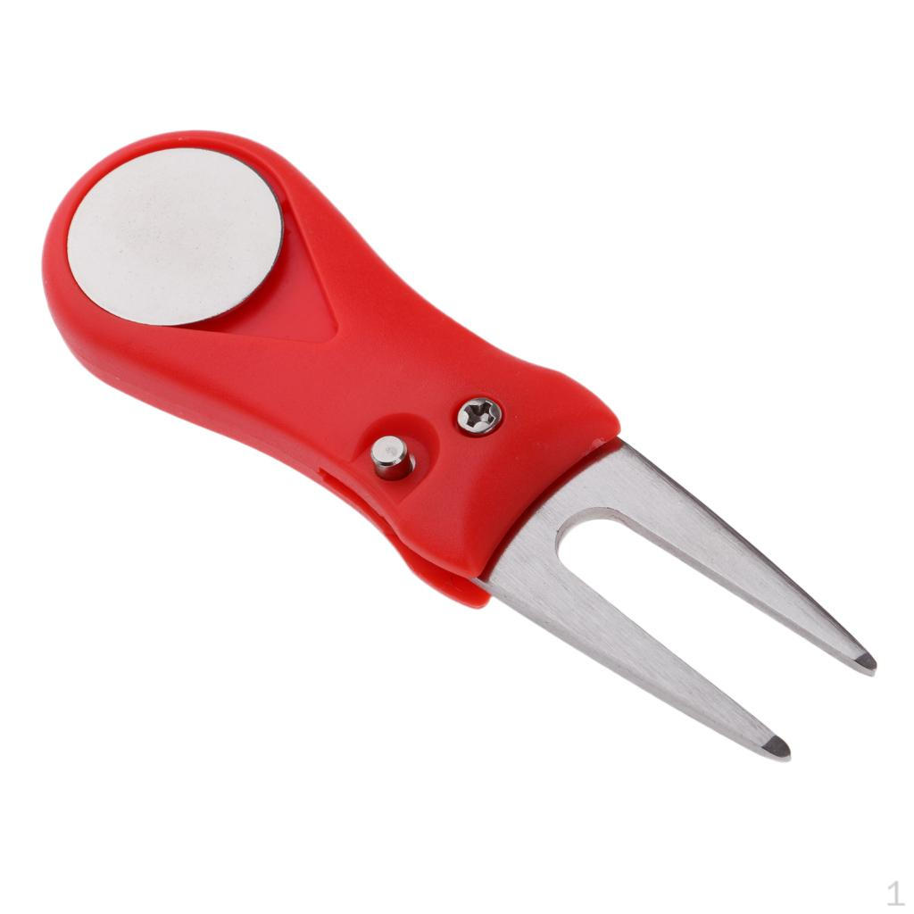 Golf Repair Tool With Ball Marker