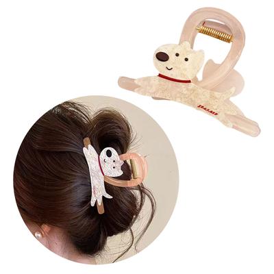 Cute Cartoon Dog Hair Clip Claw For Girls And Women Hair Accesories For Sweet Style Outfits Adds Fun To Any Occasion