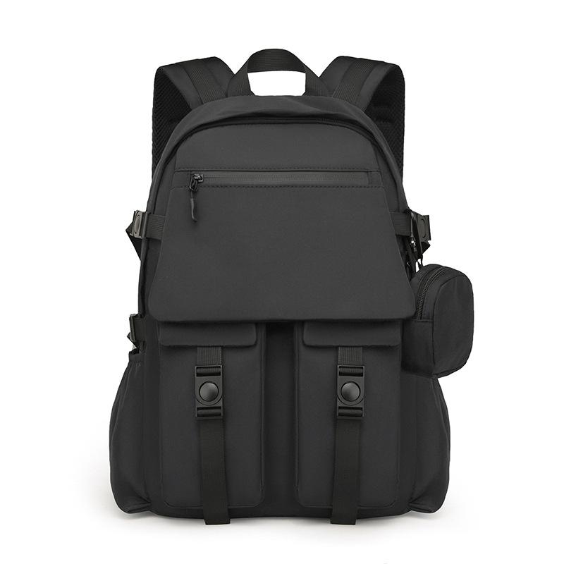 

2024 New Trend Large Capacity Unisex College Laptop Backpack чорний