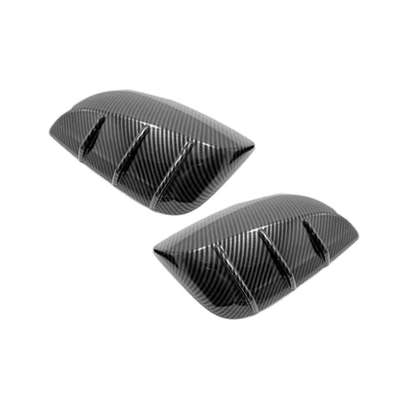 Car Decoration Door Mirror Cover For Toyota Sienna -2024 Carbon Fiber Silver Black Car Styling Upgrade Modify A Car