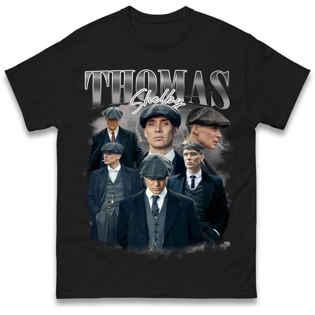 Peaky Blinders Thomas Shelby Graphic Fashion Unisexs TShirt Unisex ONeck 100 Cotton Short Sleeve Y2k Oversized Popular Tee