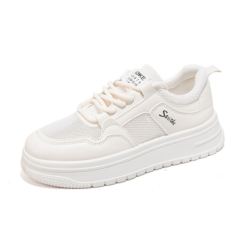 Summer New Breathable Mesh Casual Students Heightening Sports Board Shoes Tide P