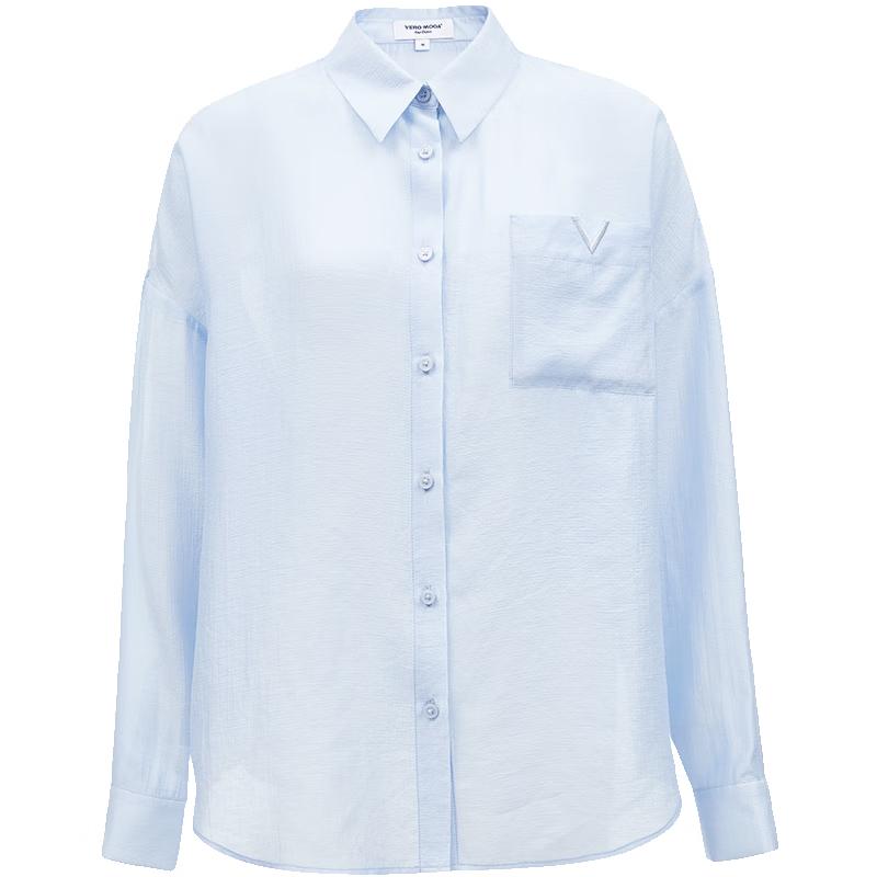 VEROMODA Women s Textured Sheer Resort Shirt S