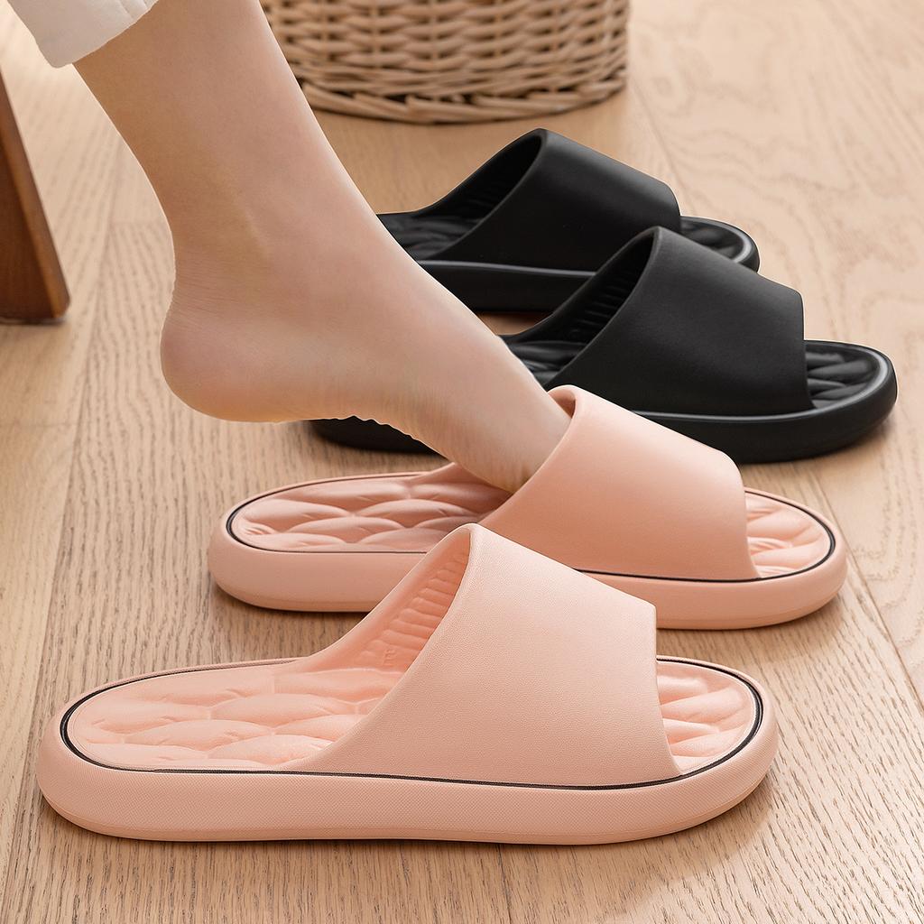 EVA Women Home slippers Summer Soft Beach Slides Fashion Comfortable Non-slip Slippers Breathable Lightweight Men Bathroom Slippers