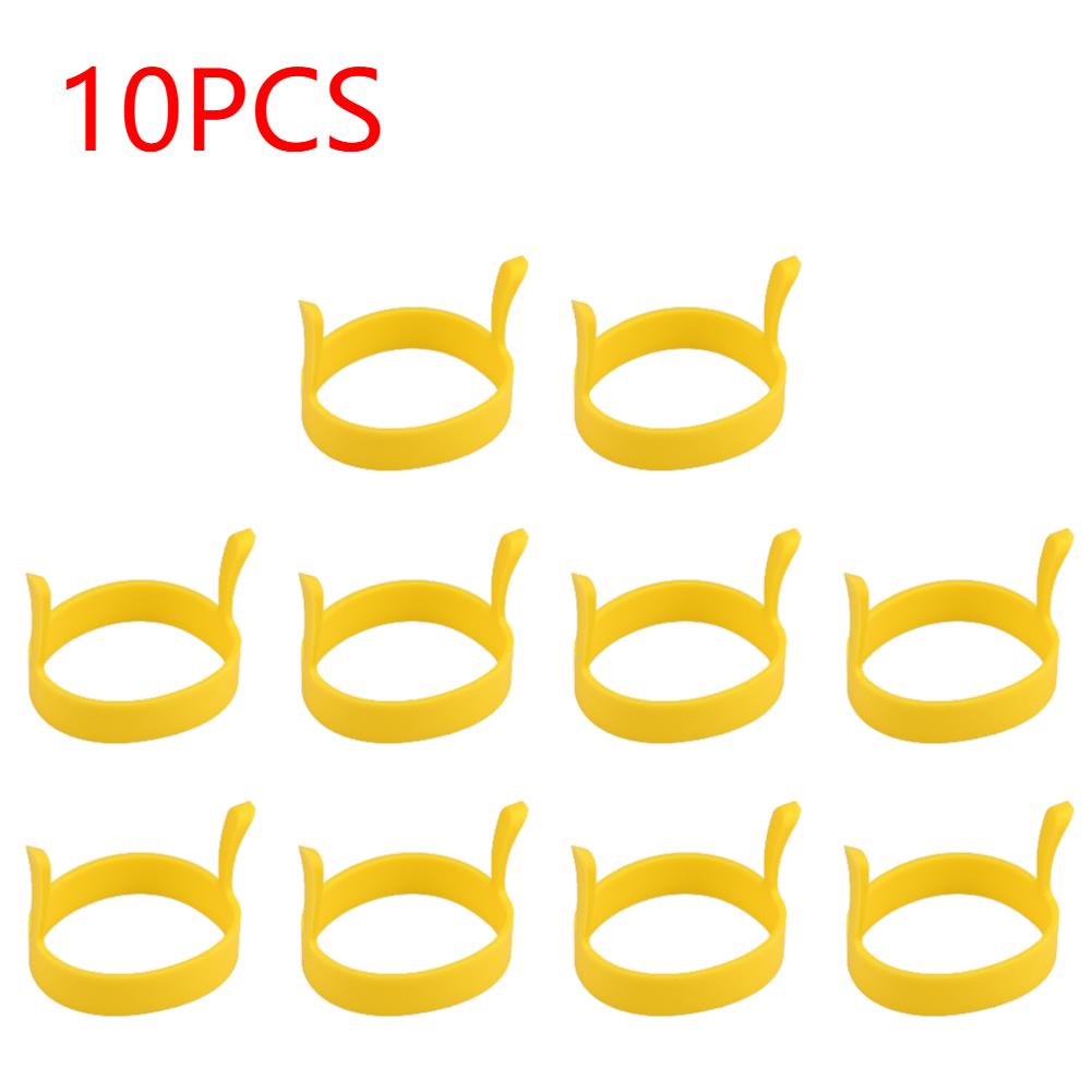 1-10Pcs Silicone Ring Fried Egg Mold Nonstick Pancake Ring Molds Heat Resistant Kitchen Omelette Tool Creative for Cooking DIY