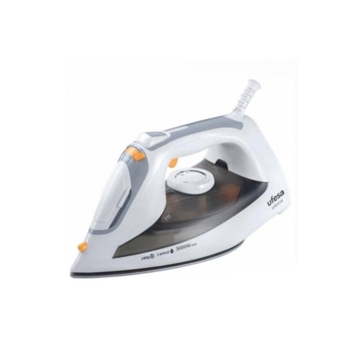 Ufesa PV3700 Iron 3000 W 45 G/min Ceramic Soleplate Automatic Shut-Off Grey White