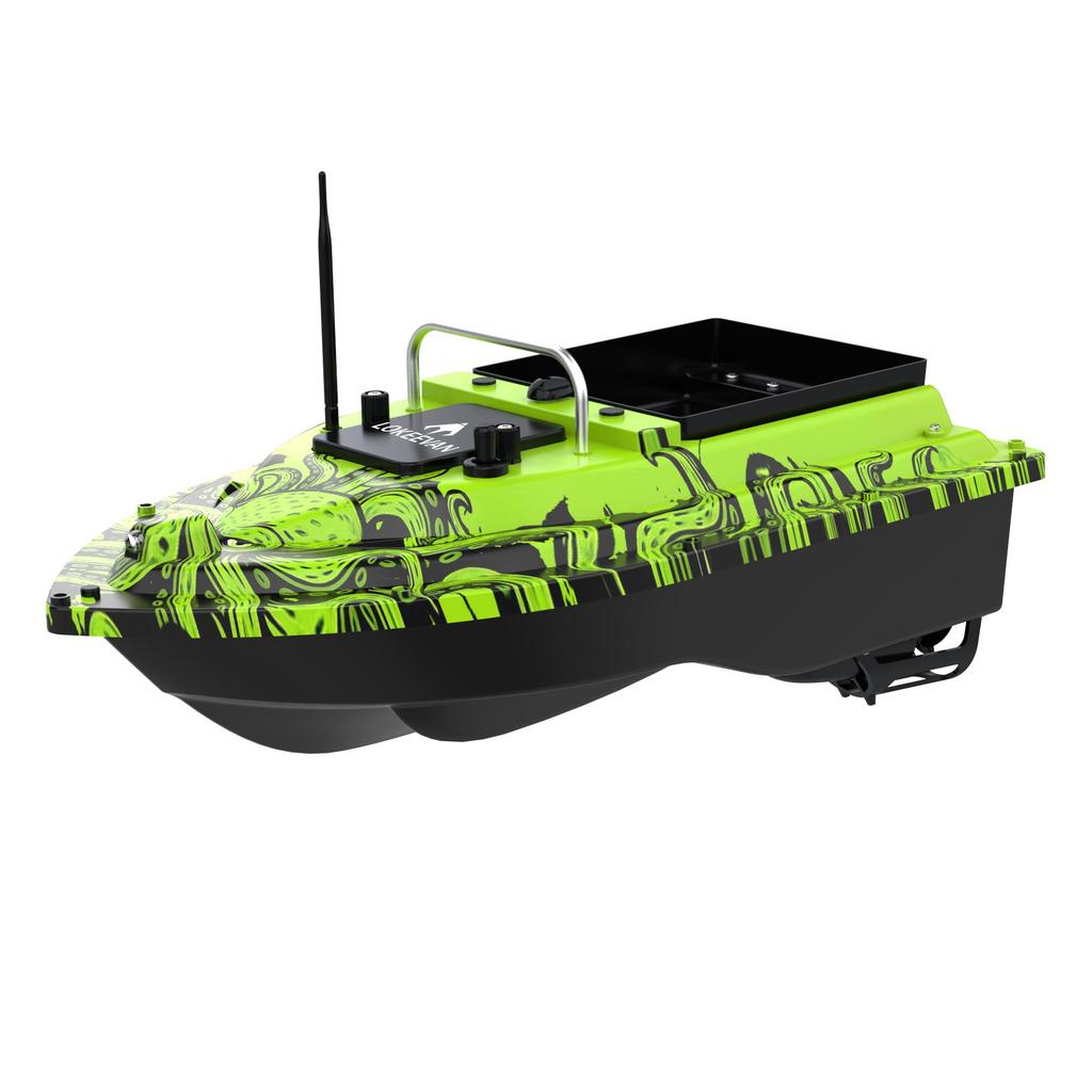 LOKEEVAN D32ED GPS Fishing Bait Boat 12000mAh GPS+Beidou Dual System 500m Remote Control Distance