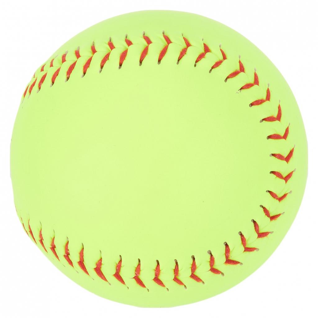 Softball Official Size Weight PVC Cover Unmarked Training Ball